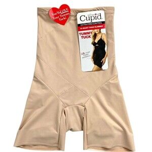 Cupid Shape Wear Extra Firm Control Tummy Tuck High Waist Thigh Slimmer Sz XL B2